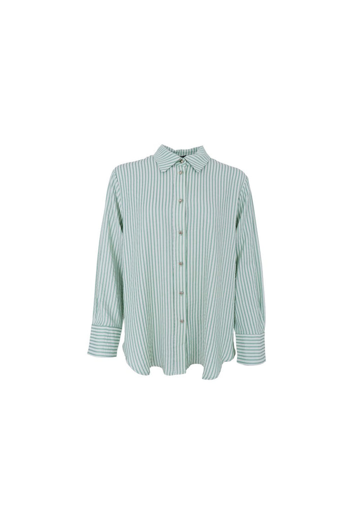 Black Colour - Bcvalentine Shirt 41060 - Lt. Green