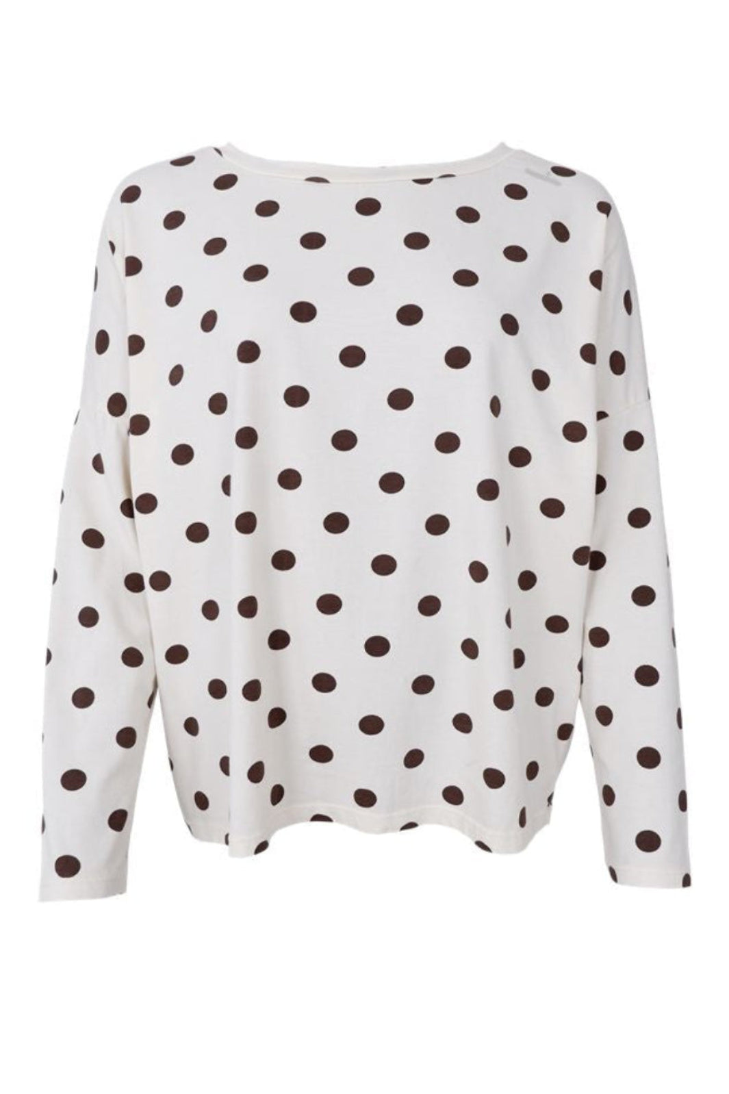 Black Colour - Bczelda Loose Ls Blouse 41120 - Shirts - Coffee Dot