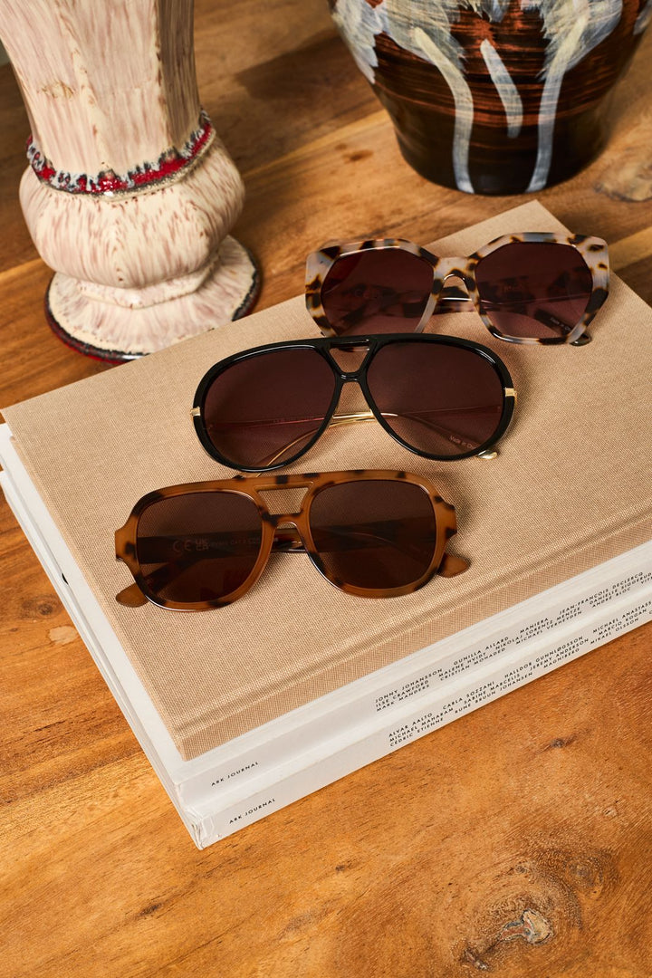 Black Colour - Bczuma Sunglasses 4002 - Black