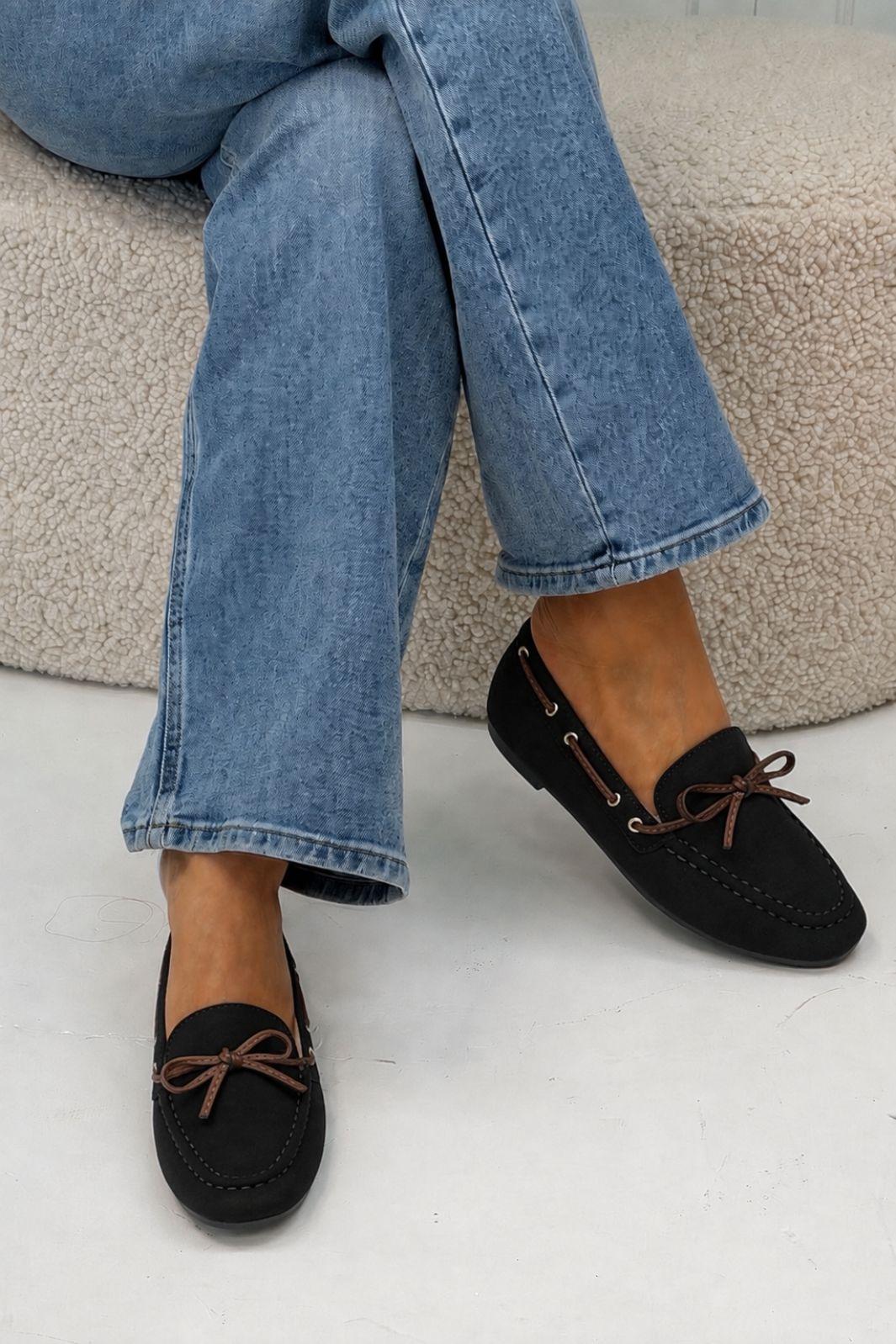Bloom - Alyssum Loafers - Black Loafers 