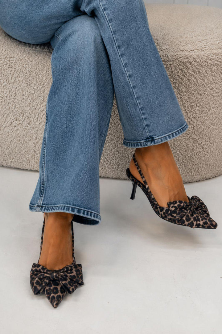 Bloom - Borage Stiletto - Leopard Stiletter 