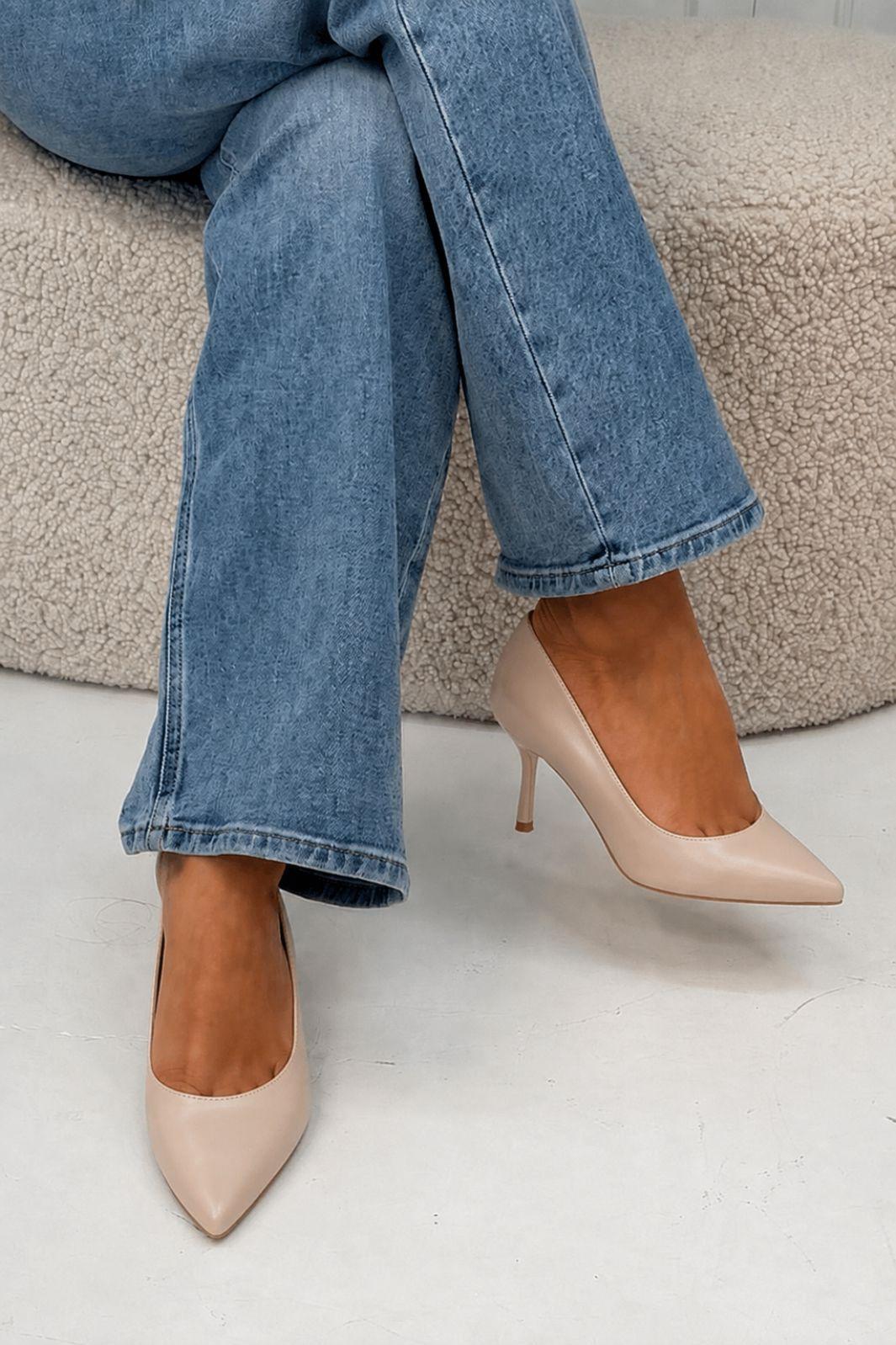 Bloom - Candytuft Stiletto - Nude Stiletter 