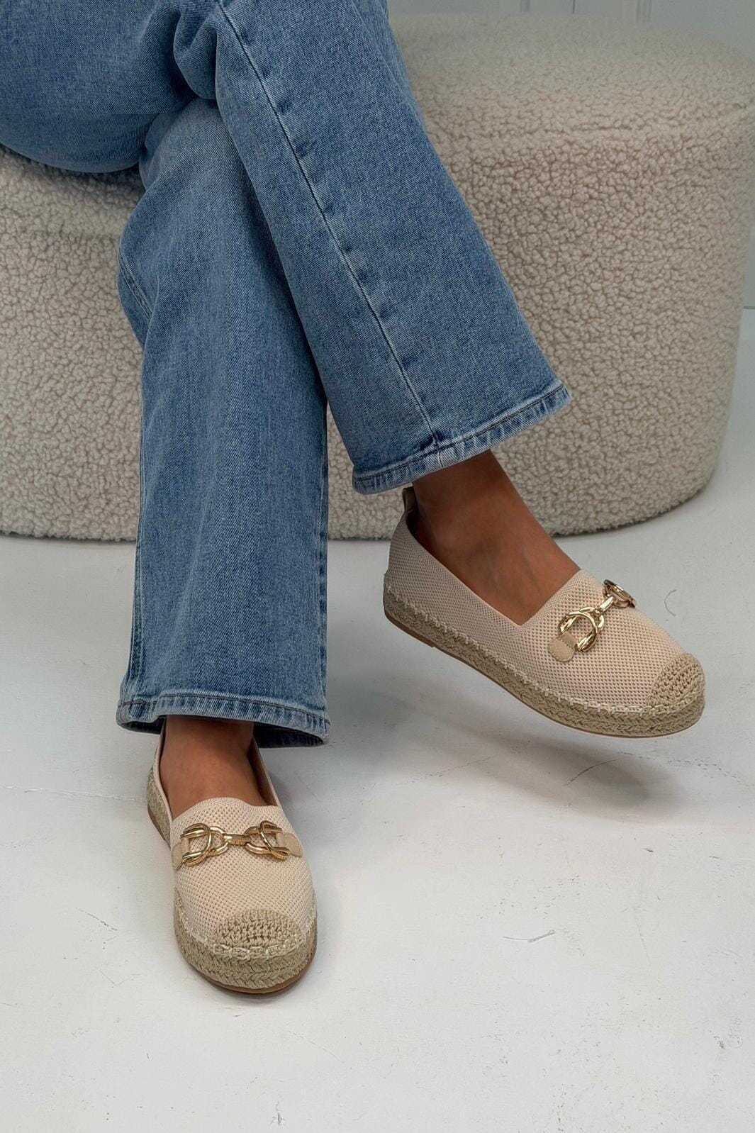 Bloom - Honeysuckle Loafers - Beige Loafers 