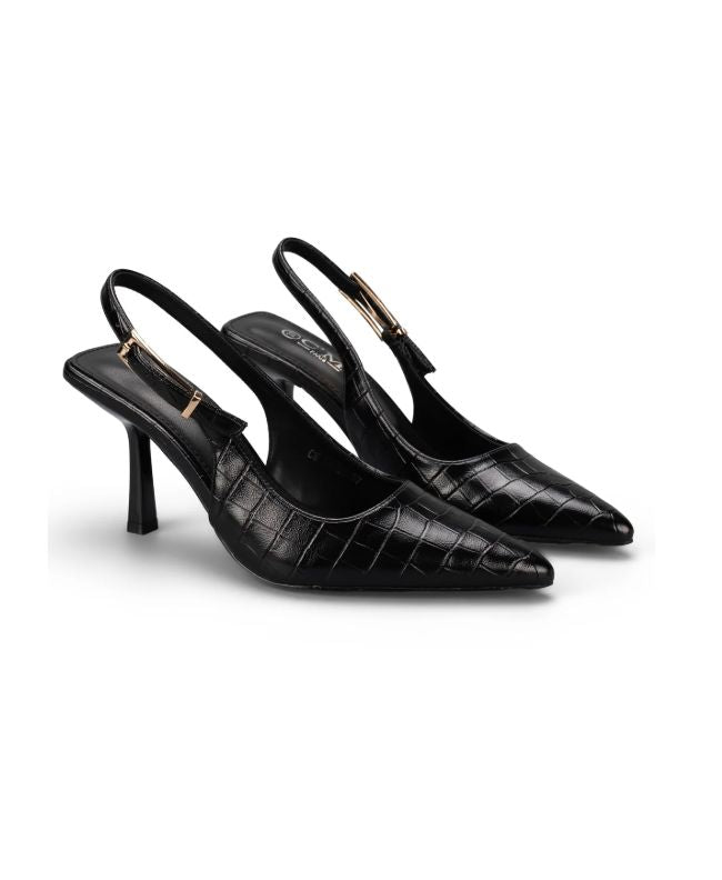 Bloom - Salvia Stiletto - Black Stiletter 
