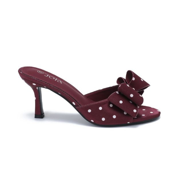 Bloom - Wallflower Stiletto - Burgundy Stiletter 