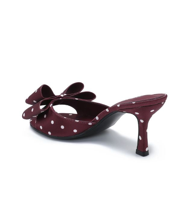 Bloom - Wallflower Stiletto - Burgundy Stiletter 