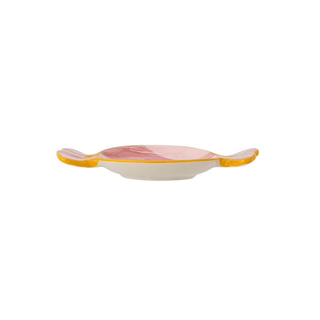 Bloomingville - Caramella Serveringsfad, Rosa, Stentøj 82062872 - Rose