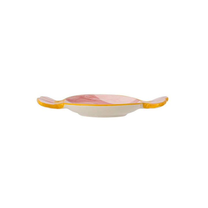 Bloomingville - Caramella Serveringsfad, Rosa, Stentøj 82062872 - Rose