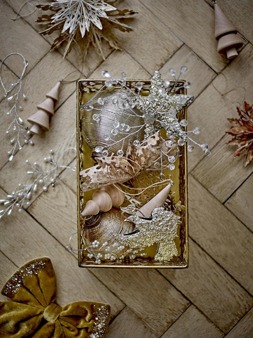 Bloomingville - Nitin Ornament, Guld, Glas 82073020 - Gold