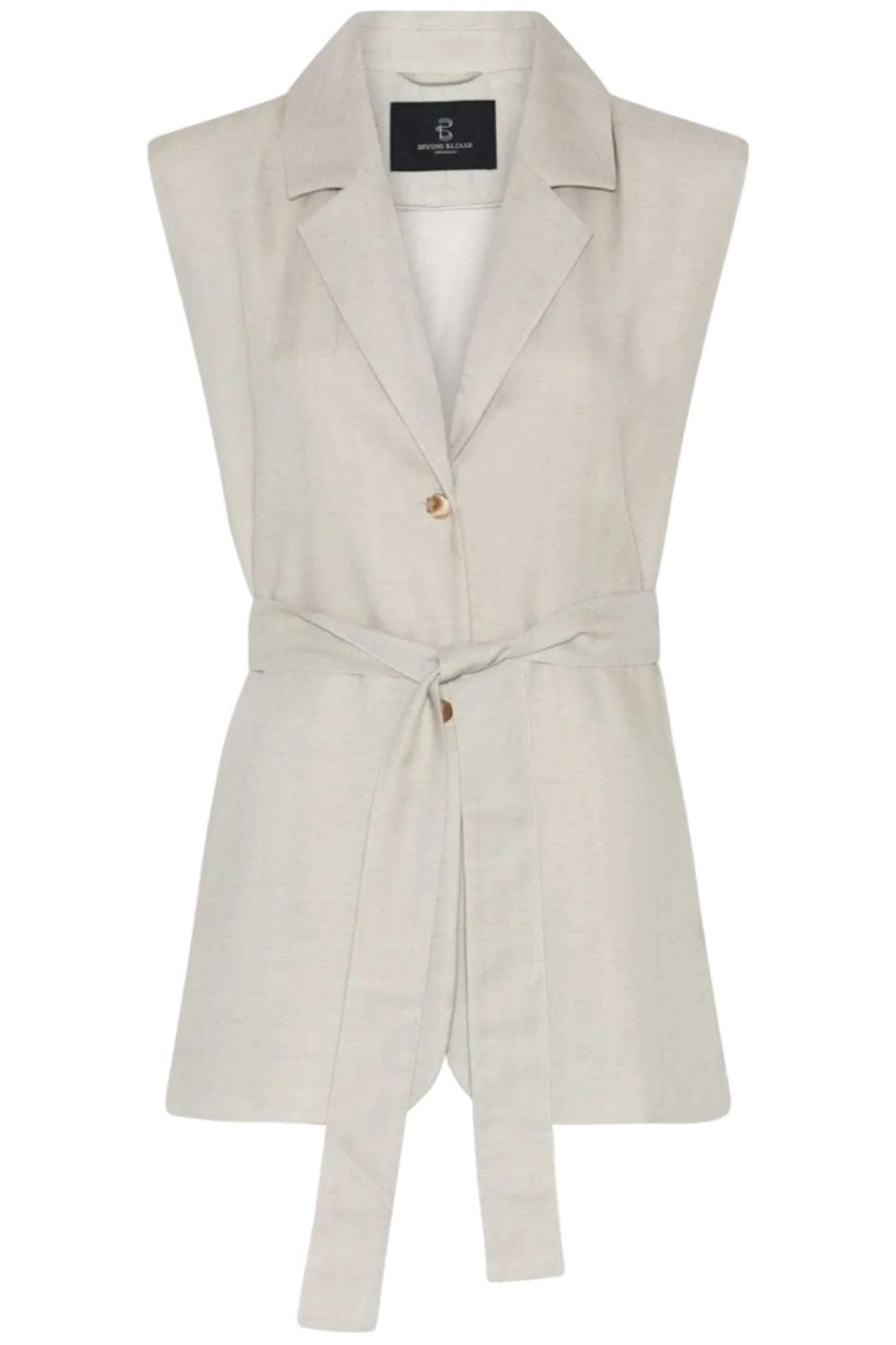 Bruuns Bazaar - Aphandrabbewe Vest BBW4979 - .Sand