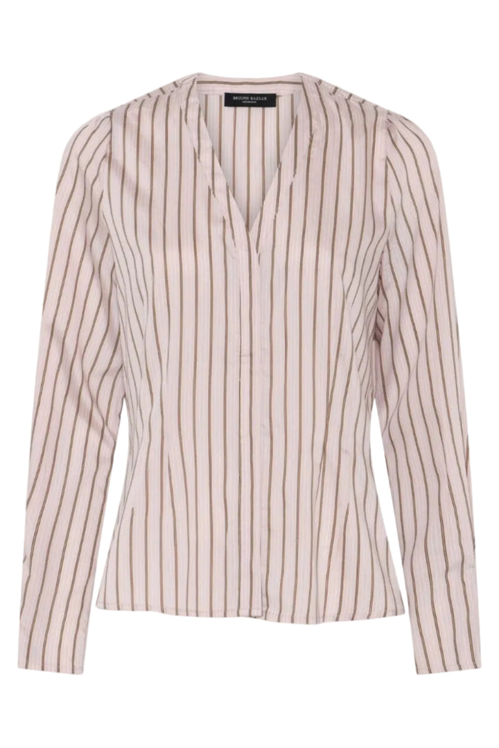 Bruuns Bazaar - Arengabbzea Shirt BBW4879 - Primrose Pink Stripe