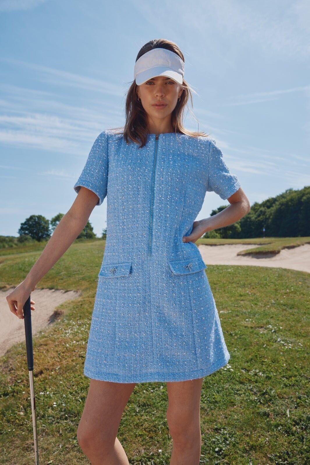 Bruuns Bazaar - Attaleabbzenny Dress BBW4935 - Light Blue Kjoler 