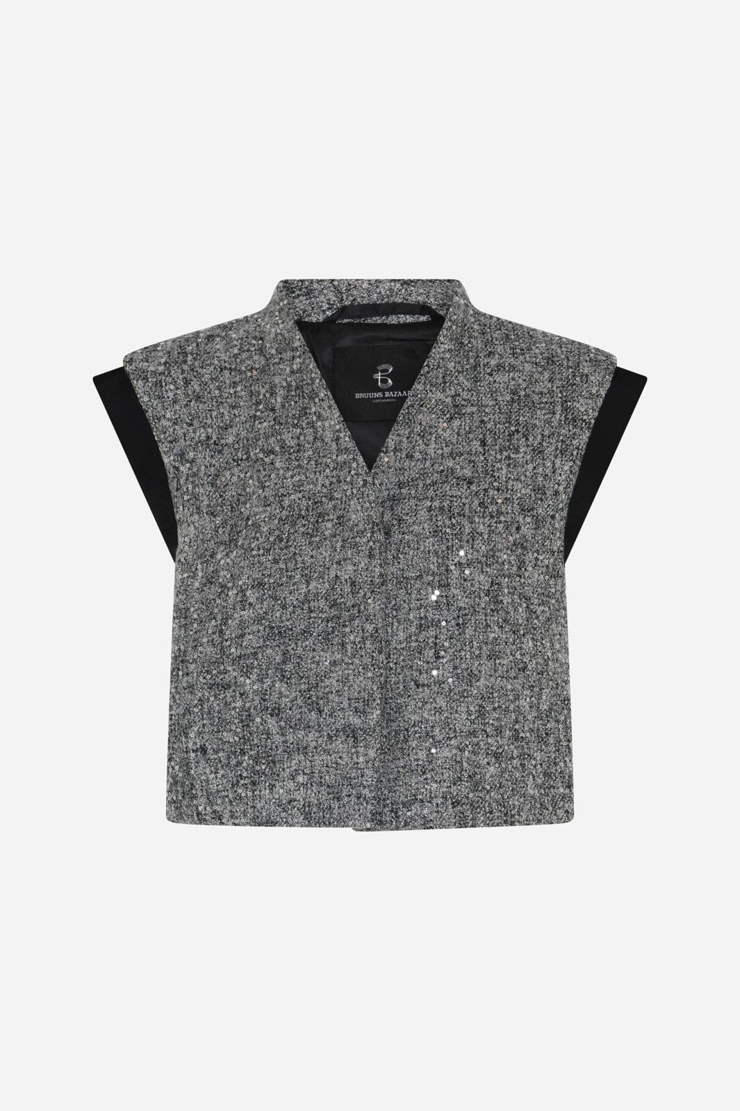 Bruuns Bazaar - Rhytisbbsila Vest BBW5143 - Grey Melange