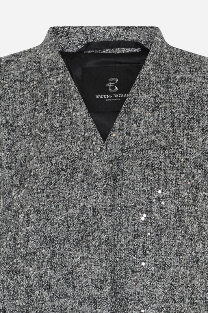 Bruuns Bazaar - Rhytisbbsila Vest BBW5143 - Grey Melange