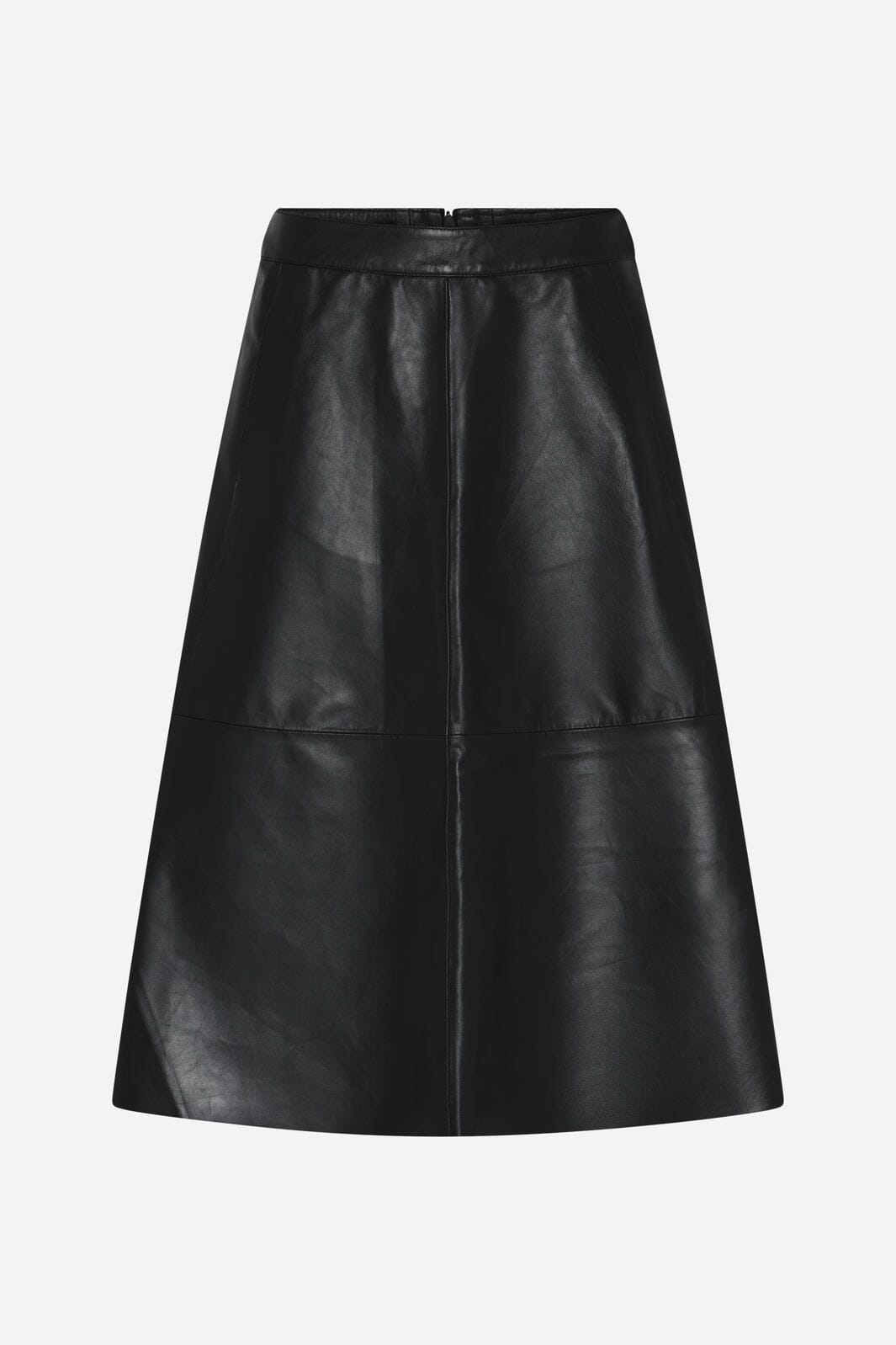 Bruuns Bazaar - Softibbireni Leather Skirt BBW5202 - Black
