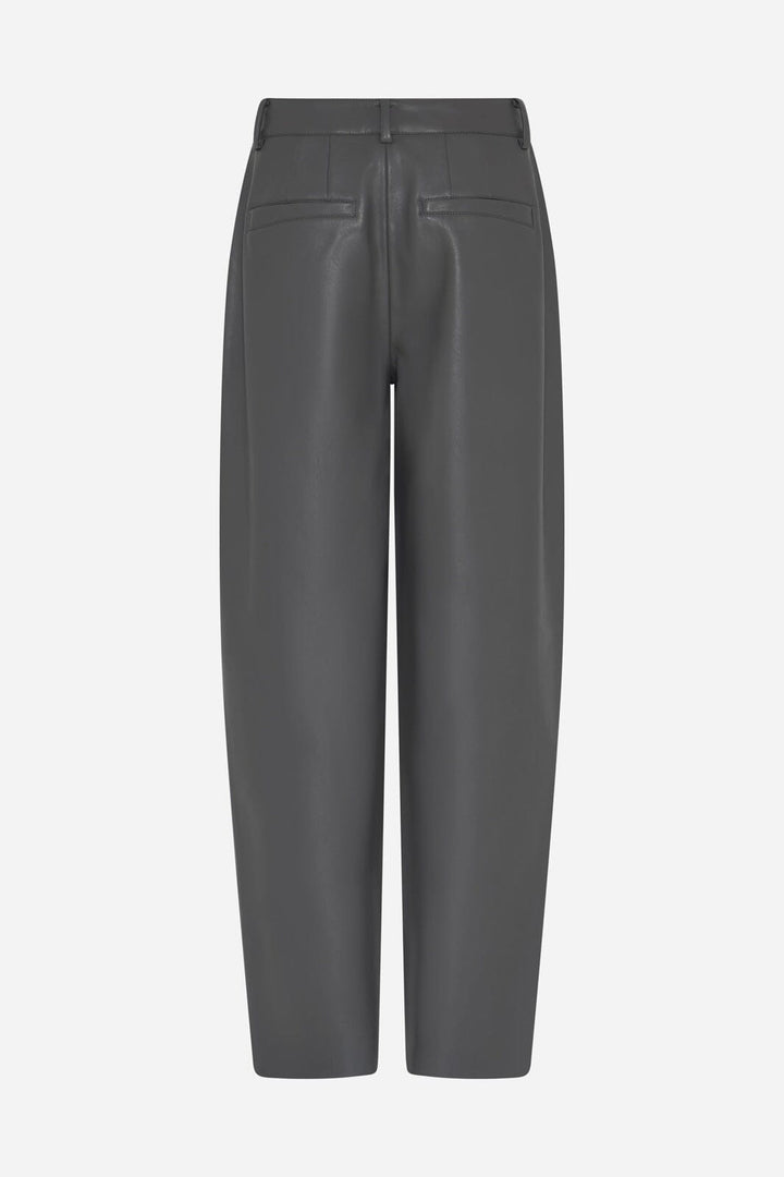 Bruuns Bazaar - Veganibbbarrel Pants BBW5094 - Dark Grey