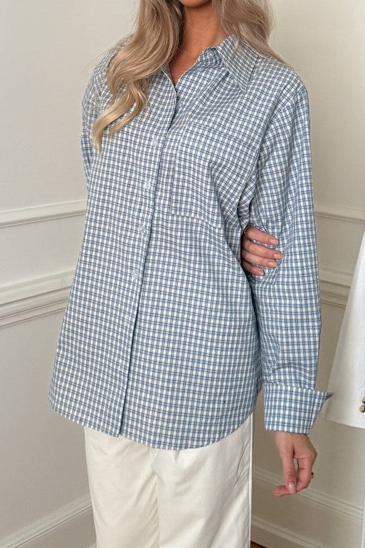 BYIC - Isabellaic Shirt A2537 - Blue Checks