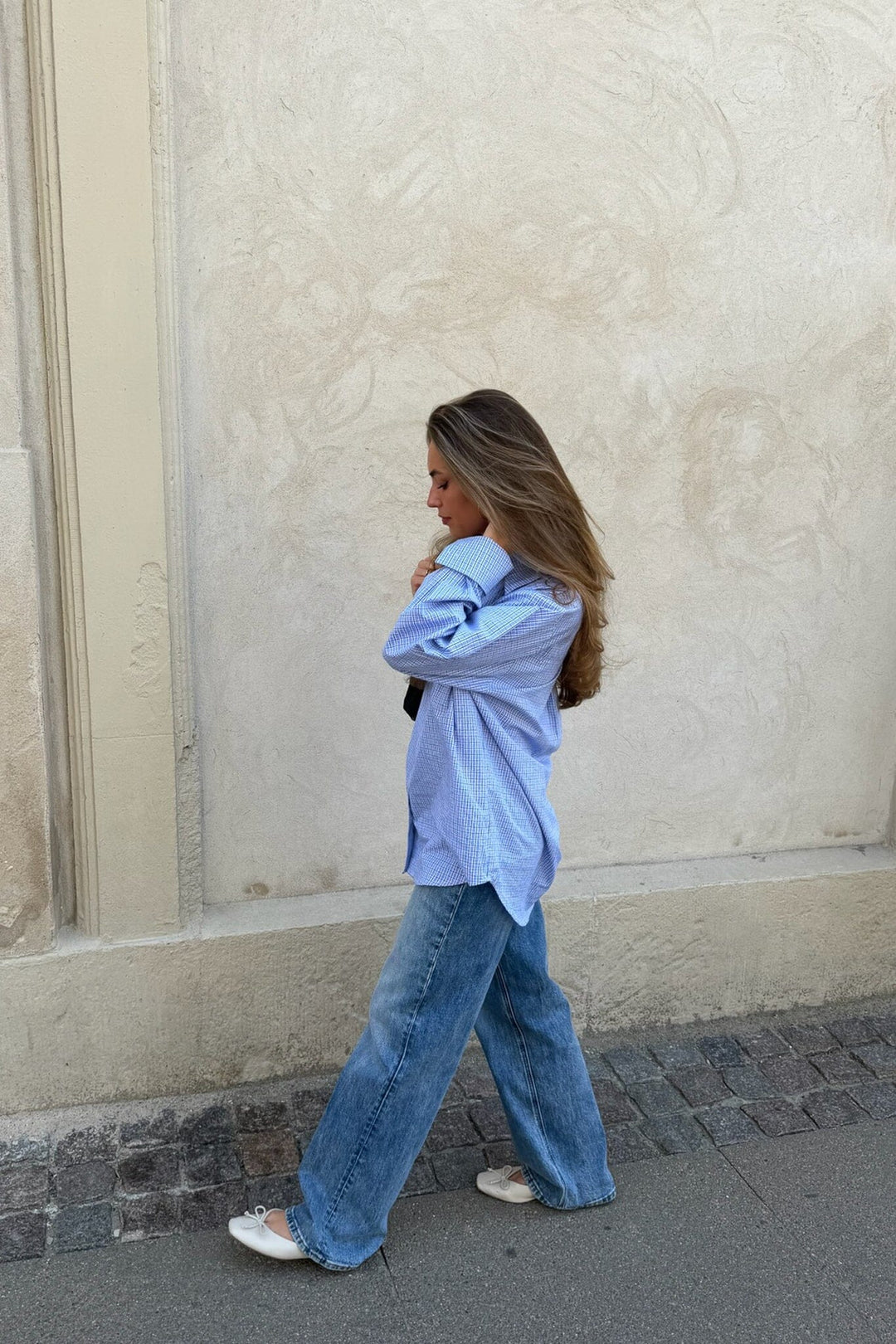 BYIC - Isabellaic Shirt A2537 - Blue White Checks Skjorter 