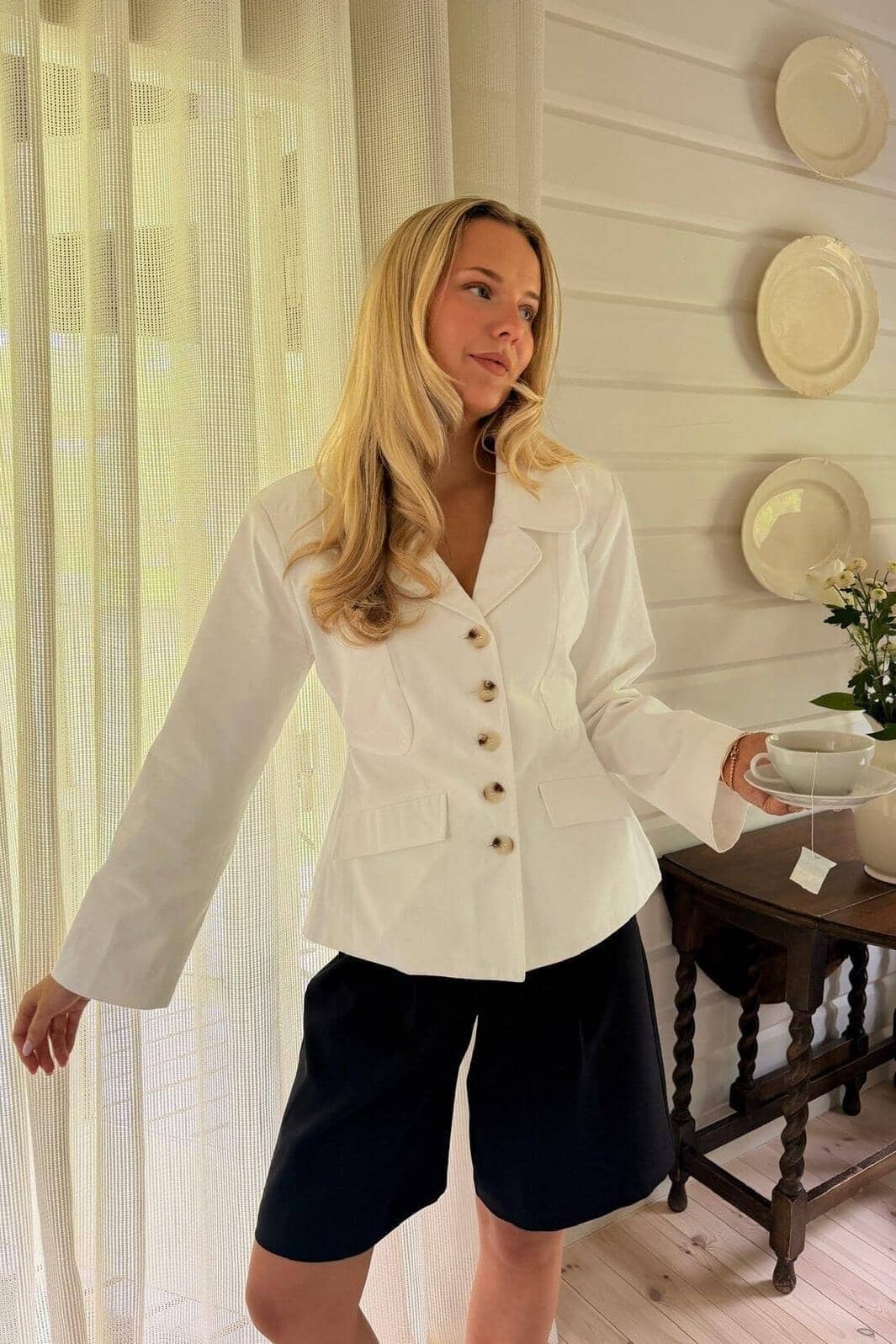 BYIC - Stineic Blazer A23859 - White Blazere 