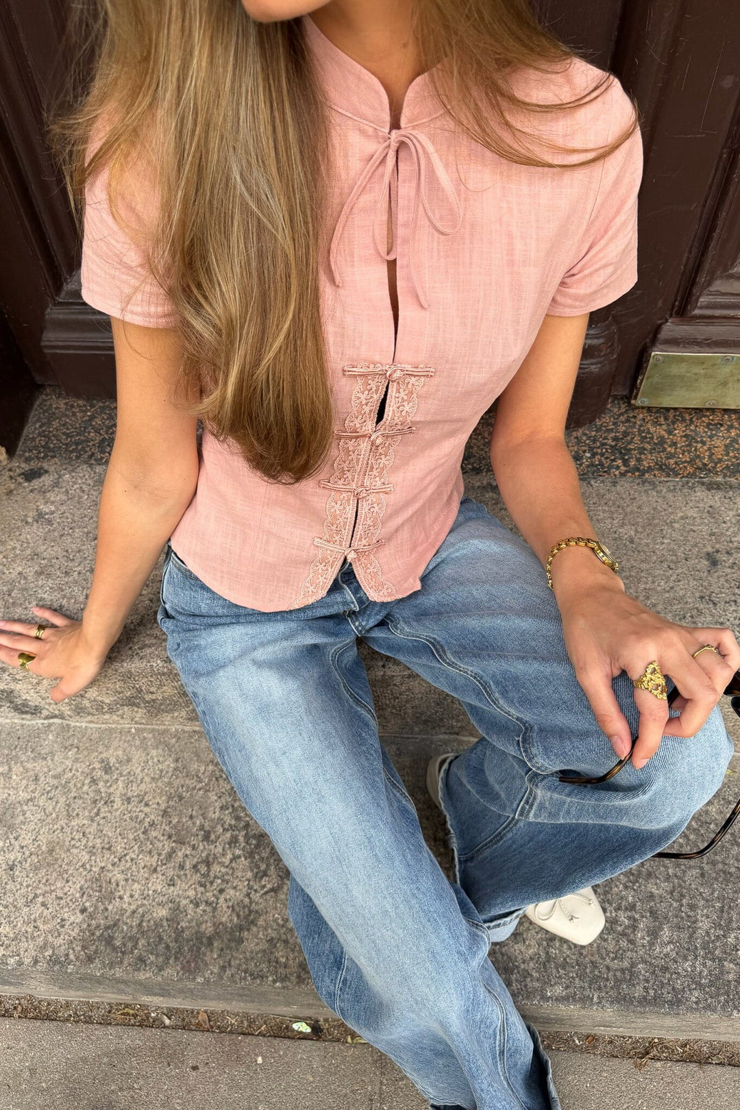 Byic - Tyraic Blouse A25366 - Dusty Rose Bluser 