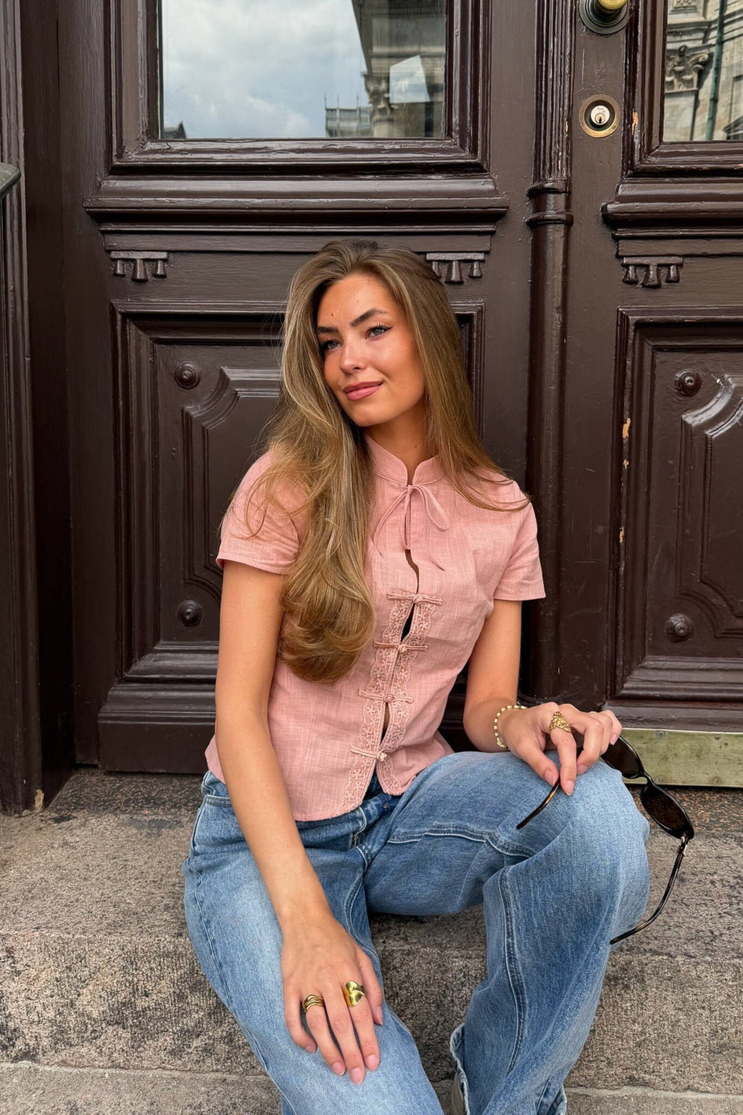 Byic - Tyraic Blouse A25366 - Dusty Rose Bluser 