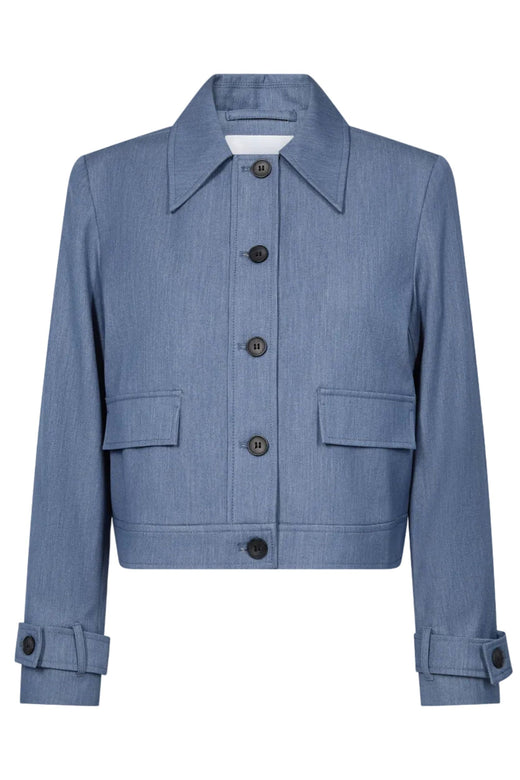Co´Couture - 30325 Terrycc Jacket 500364 - 40005 - Ash Blue Jakker 