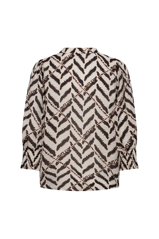 Co´Couture - 45158 Memphiscc Ss V-Blouse 503953 - 00009 - Off White