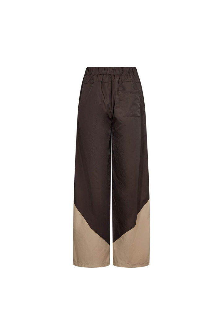 Co´Couture - Aloracc Block Pant 500847 - 20003 - Dark Brown