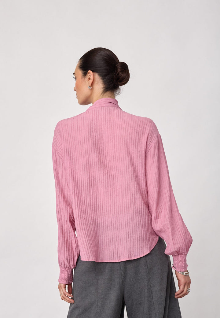 Co´Couture - Elliscc Scarf Neck Blouse 506428 - 35012 - Candyfloss Tørklæder 