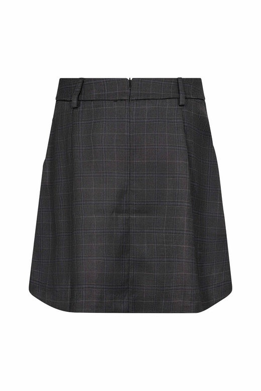 Co´Couture - Eloracc Pocket Pleat Mini Skirt 500436 - 65002 - Dark Grey