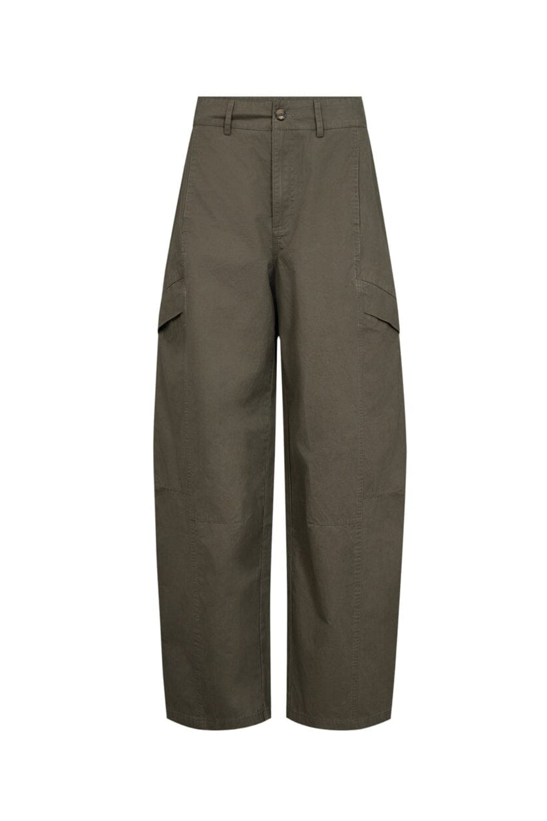 Co´Couture - Evelyncc Barrel Pant 41082 - 7555 - Army