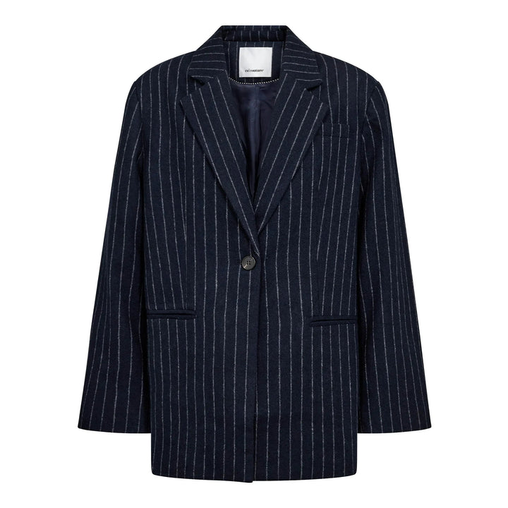 Co´Couture - Naidacc Pin Power Blazer 500133 - 40007 - Navy Blazere 