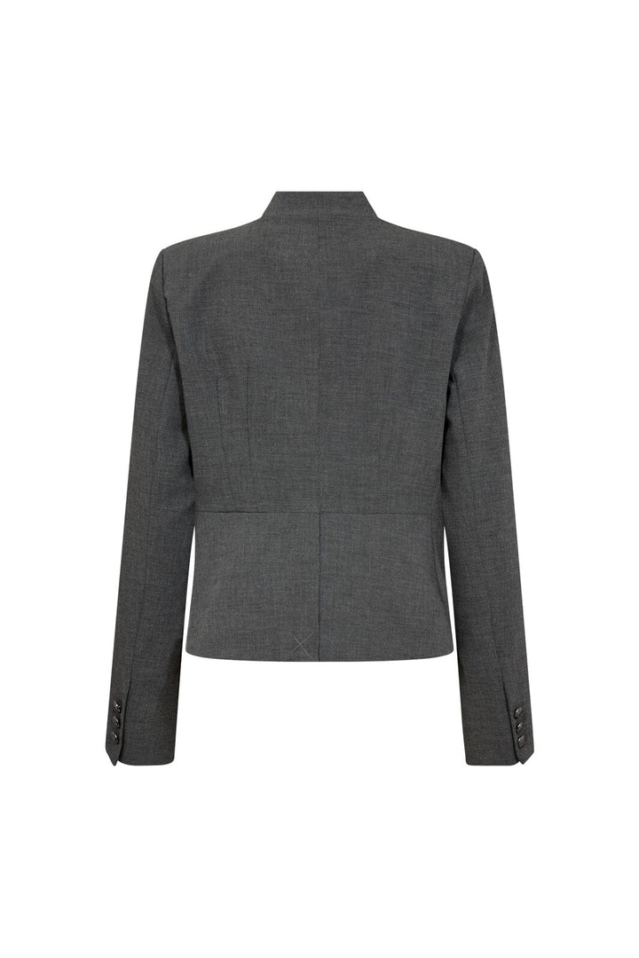 Co´Couture - Priscillacc Officer Jacket 500823 - 65003 - Mid Grey