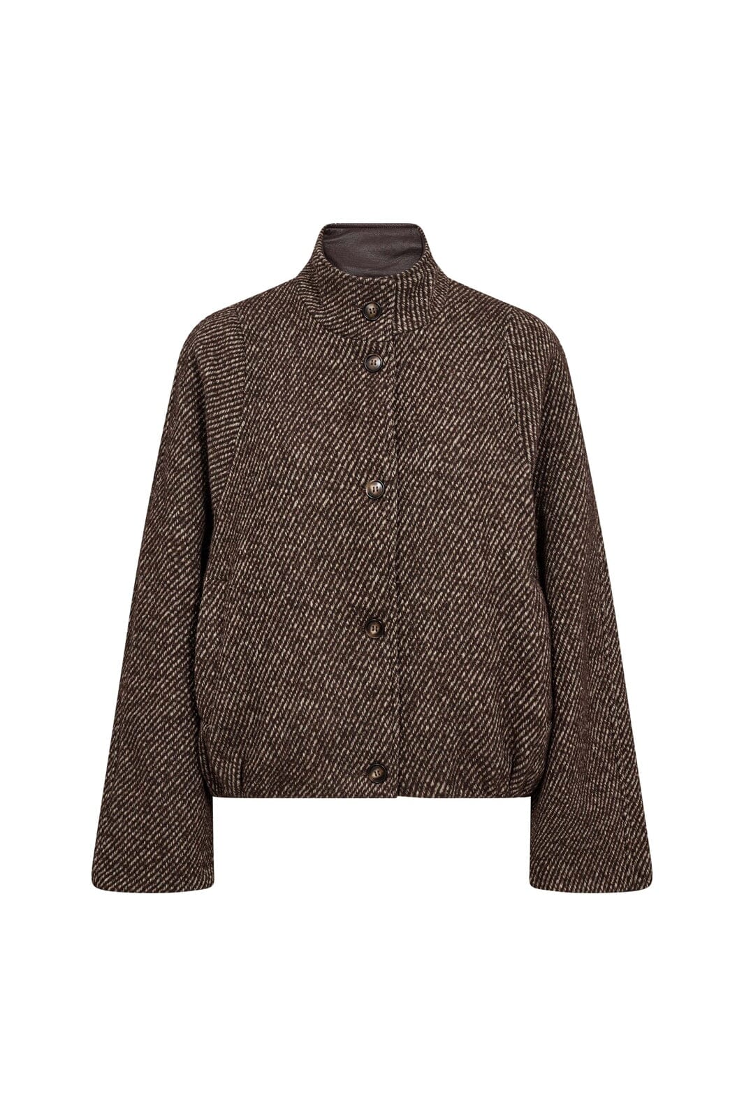 Co´Couture - Sachacc Balloon Jacket 500315 - 20003 - Dark Brown