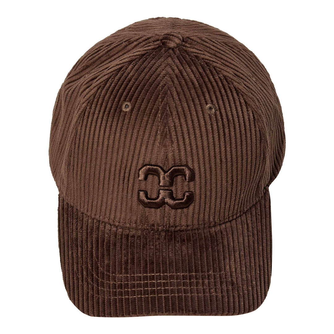 Co´Couture - Sachicc Cord Cap 500243 - 20003 - Dark Brown Kasketter 