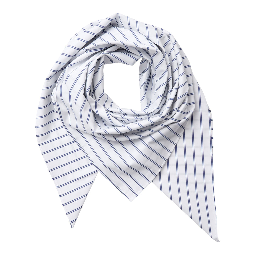 Co´Couture - Somocc Stripe Scarf 500556 - 10001 - White Tørklæder 