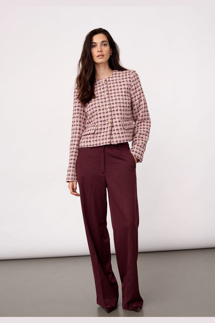 Co´Couture - Tikacc Boucle Jacket 500361 - 35007 - Dusty Rose