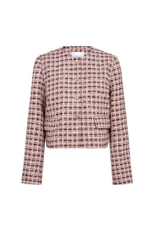 Co´Couture - Tikacc Boucle Jacket 500361 - 35007 - Dusty Rose