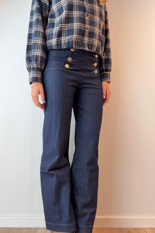 Continue - Daniella Pants 14569 - Denim Blue