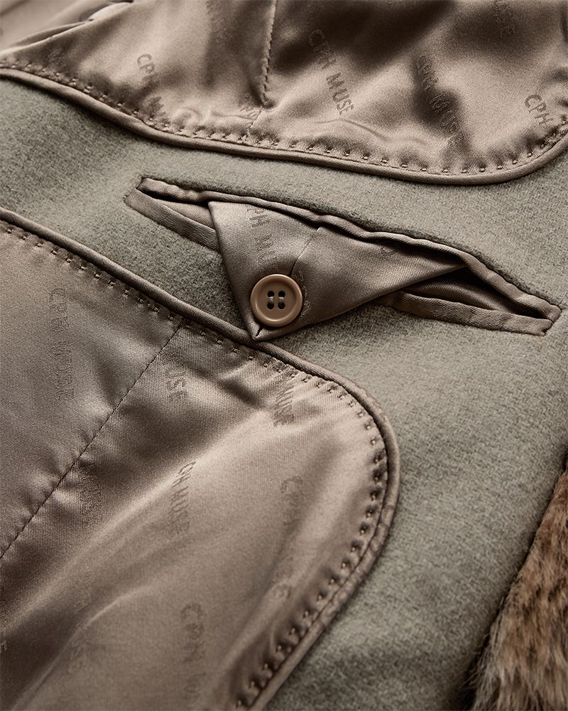 Copenhagen Muse - Cmabigail-coat 211403 - 1954 Winter Twig Melange 
