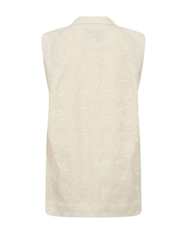 Copenhagen Muse - Cmbloomie-waistcoat 207860 - 9047 Angora Veste 
