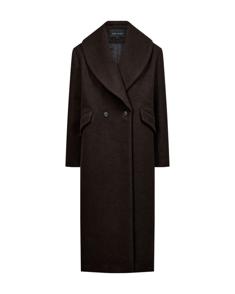 Copenhagen Muse - Cmfouz-coat 211395 - 2129 Mulch 