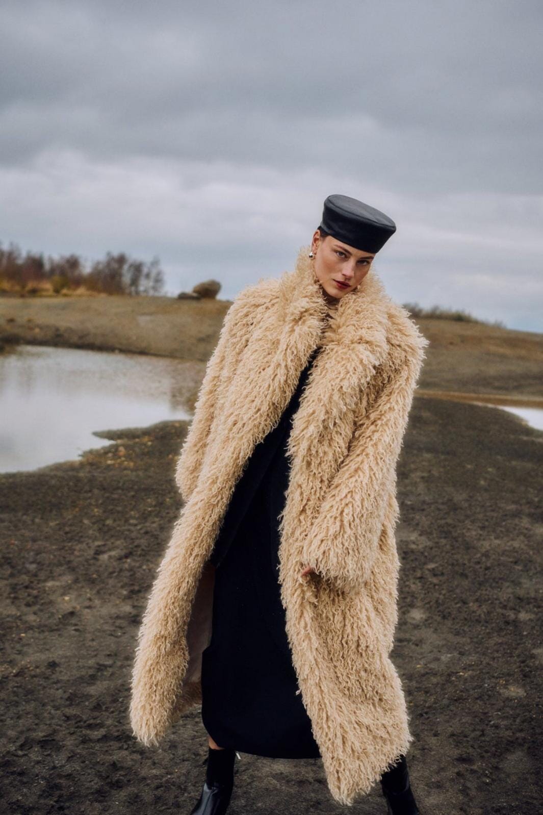 Copenhagen Muse - Cmfurly-coat 211406 - 9888 Jet Stream Mel, 