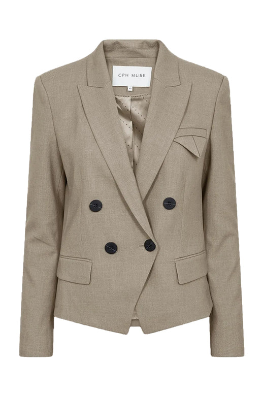 Copenhagen Muse - Cmtailor-blazer 206572 - 1954 Winter Twig Melange Blazere 