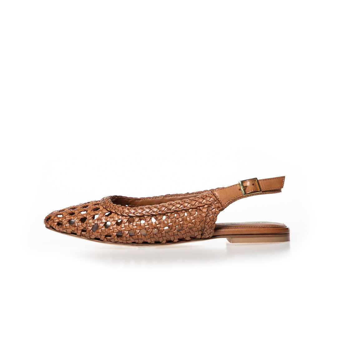 Copenhagen Shoes - As The Sea CS8977 - 0241 - Cognac Ballerinaer 