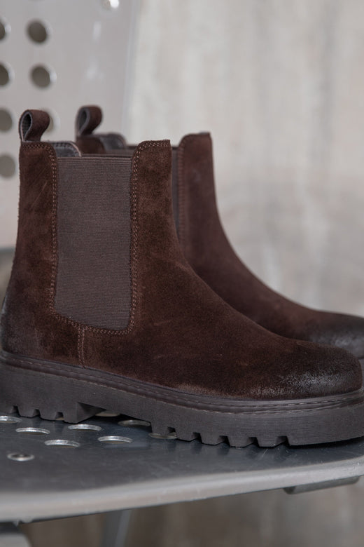 Copenhagen Shoes - Step In S Cs9051 - 0018 - Dk Brown Støvler 