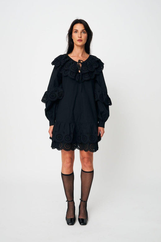 Cras - Nella Dress C633 - 9999 - 9999 Black Kjoler 
