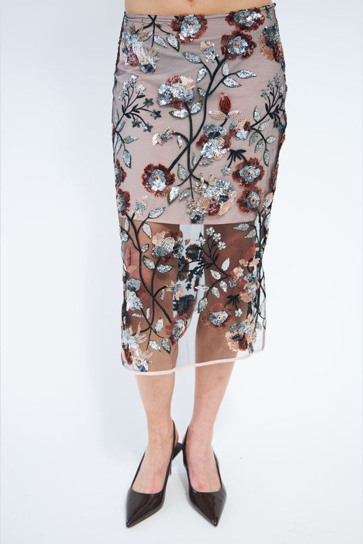Cras - Queen Skirt C486 - Rose Sequin