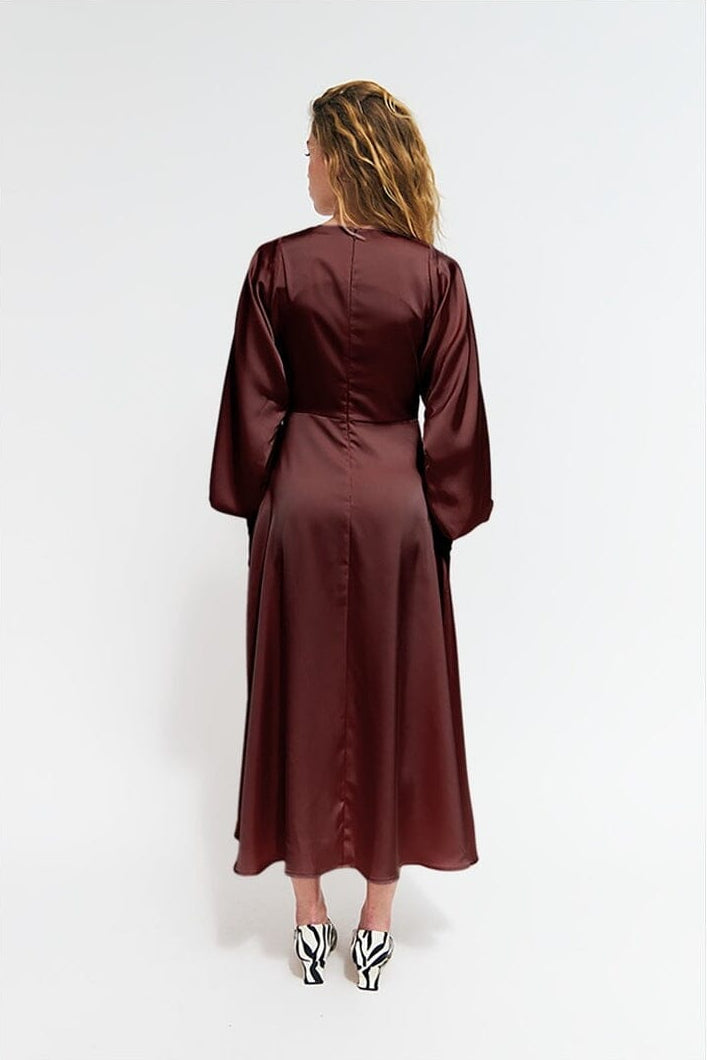 Cras - Wrenlee Dress C781 - Java Brown