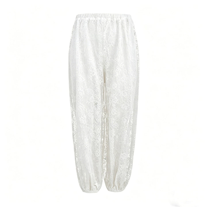 Dear Molly - Ballon Lace Pants 165142B - Off White Bukser 